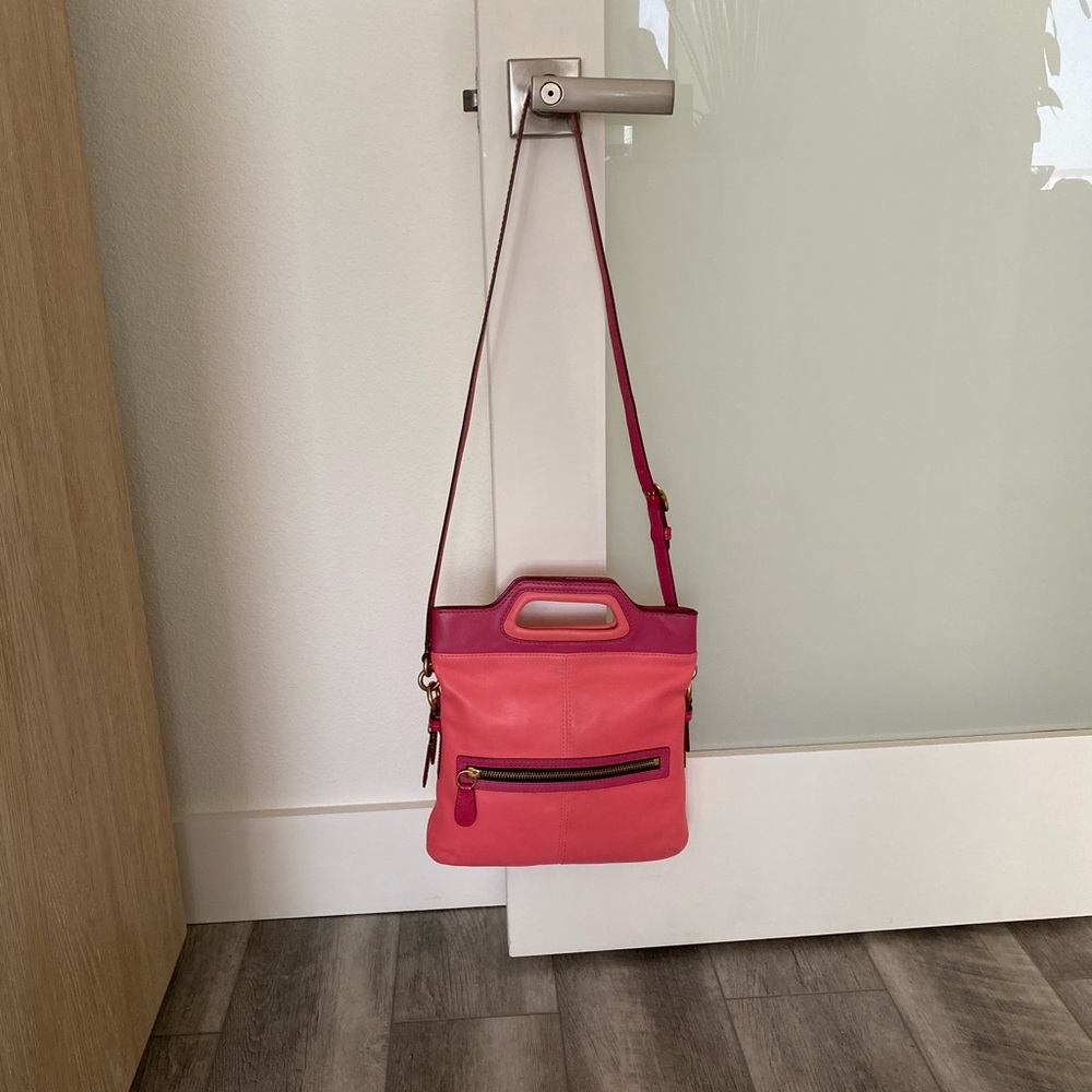 Coach Pink Bonnie Cashin Tribute Crossbody